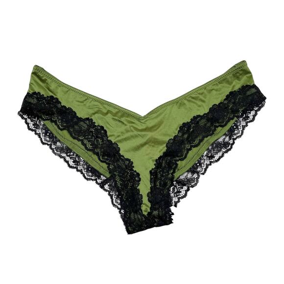Victoria's Secret Very Sexy Lace-Trim High-Leg Cheeky Panty Perfect Pear Medium - Picture 1 of 3